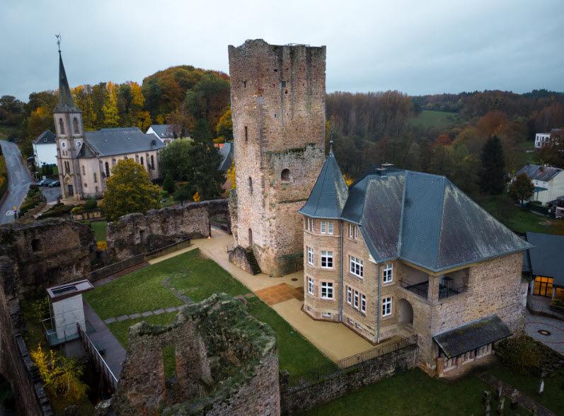 Useldange Castle, Luxembourg